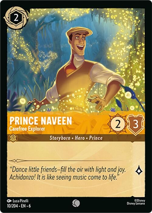 Prince Naveen - Carefree Explorer (10/204) (Azurite Sea)
