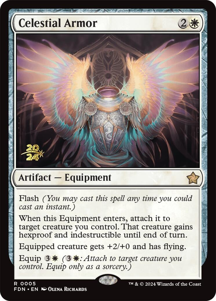 Celestial Armor (5) (Prerelease Cards)