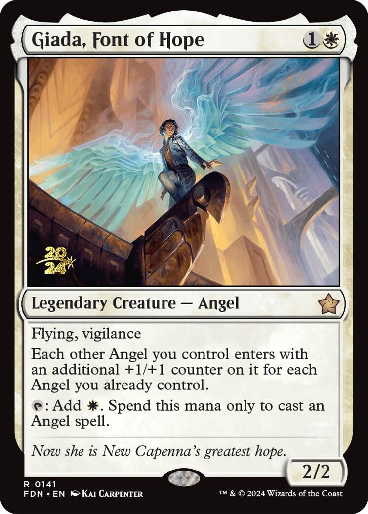 Giada, Font of Hope (FDN) (141) (Prerelease Cards)