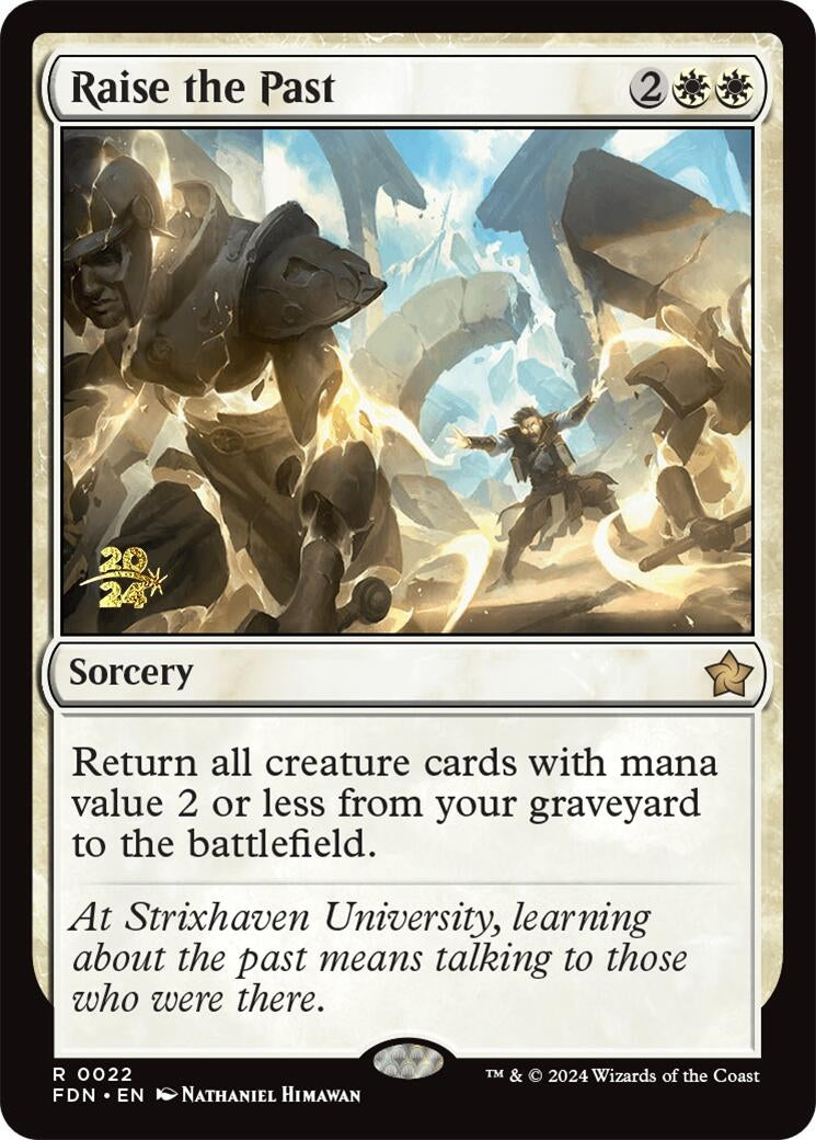 Raise the Past (22) (Prerelease Cards)