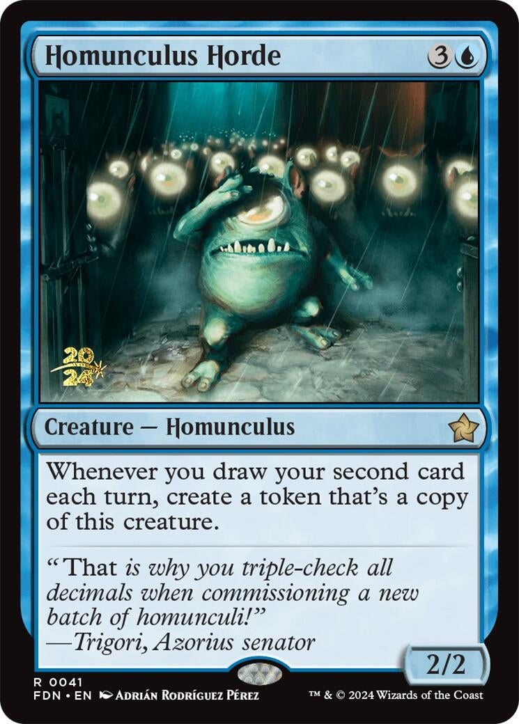 Homunculus Horde (41) (Prerelease Cards)