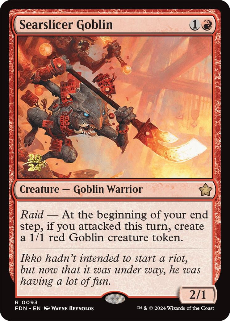 Searslicer Goblin (93) (Prerelease Cards)