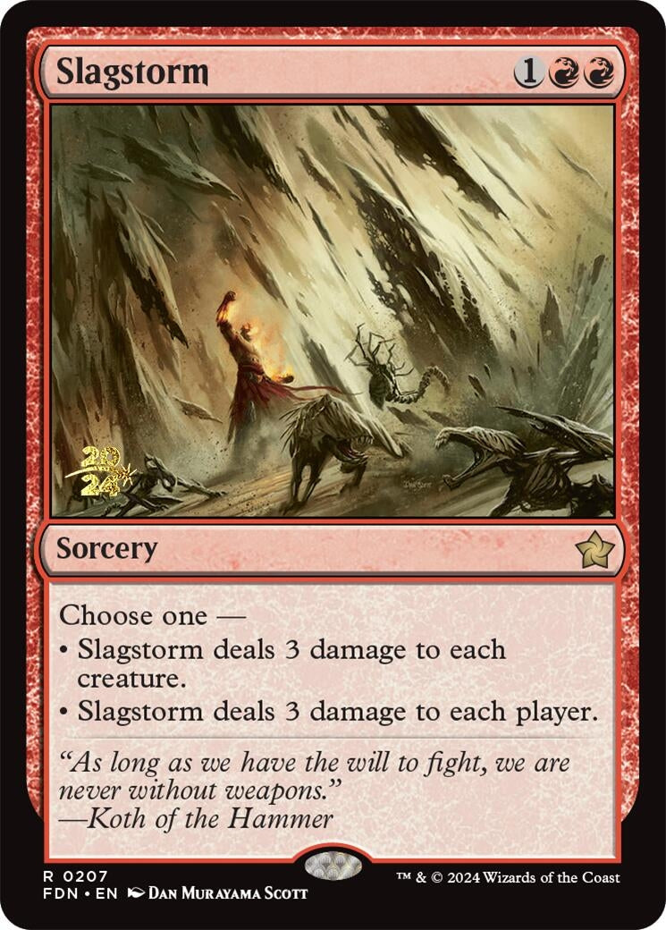 Slagstorm (207) (Prerelease Cards)