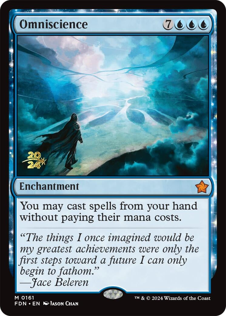 Omniscience (FDN) (161) (Prerelease Cards)