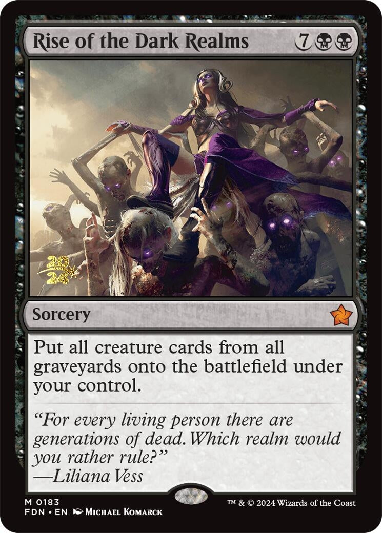 Rise of the Dark Realms (183) (Prerelease Cards)