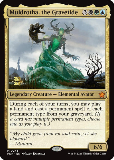 Muldrotha, the Gravetide (FDN) (243) (Prerelease Cards)
