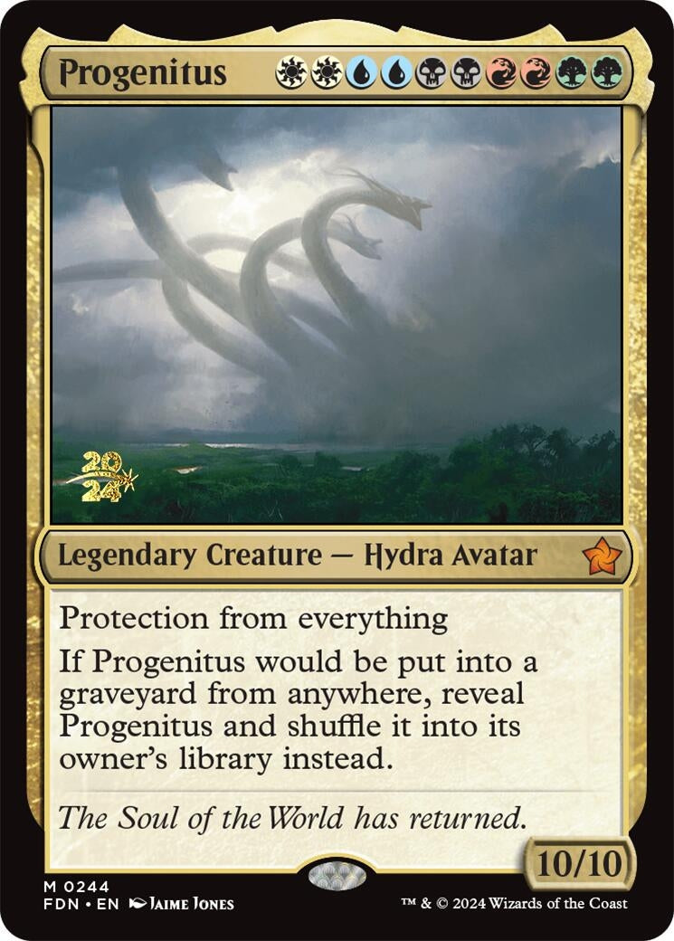 Progenitus (244) (Prerelease Cards)