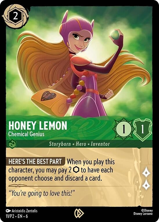 Honey Lemon - Chemical Genius (11) (Disney Lorcana Promo Cards)