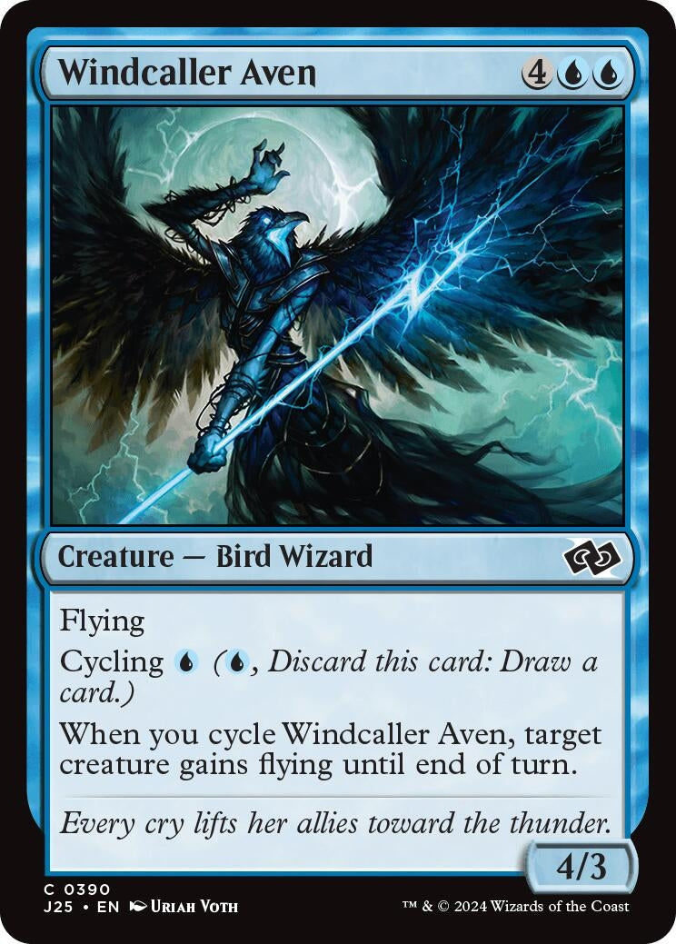 Image for Windcaller Aven (390) - Magic: The Gathering