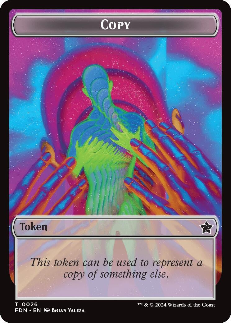 Copy // Human Double-Sided Token (26 // 3) (Foundations)