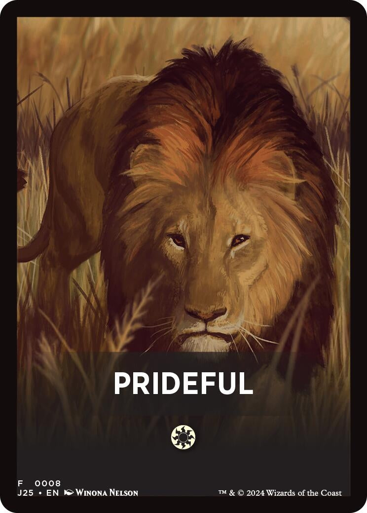 Prideful Theme Card (8) (Foundations Jumpstart)