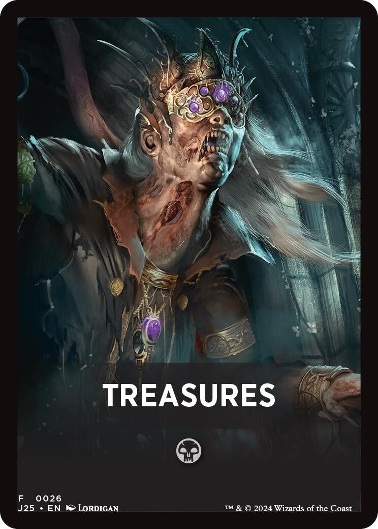 Image for Treasures Theme Card (26) - Magic: The Gathering