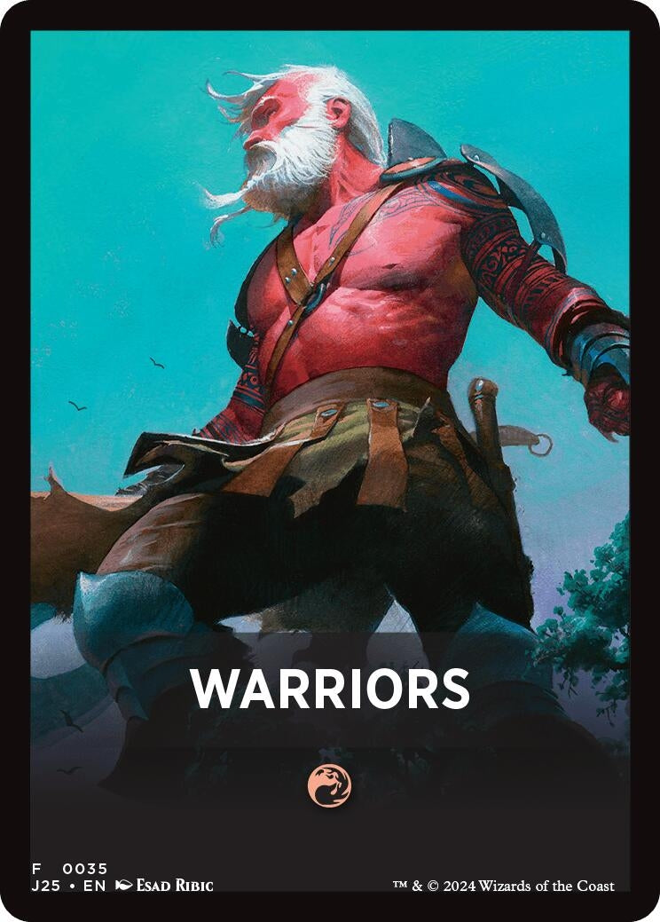 Warriors Theme Card (35) (Foundations Jumpstart)