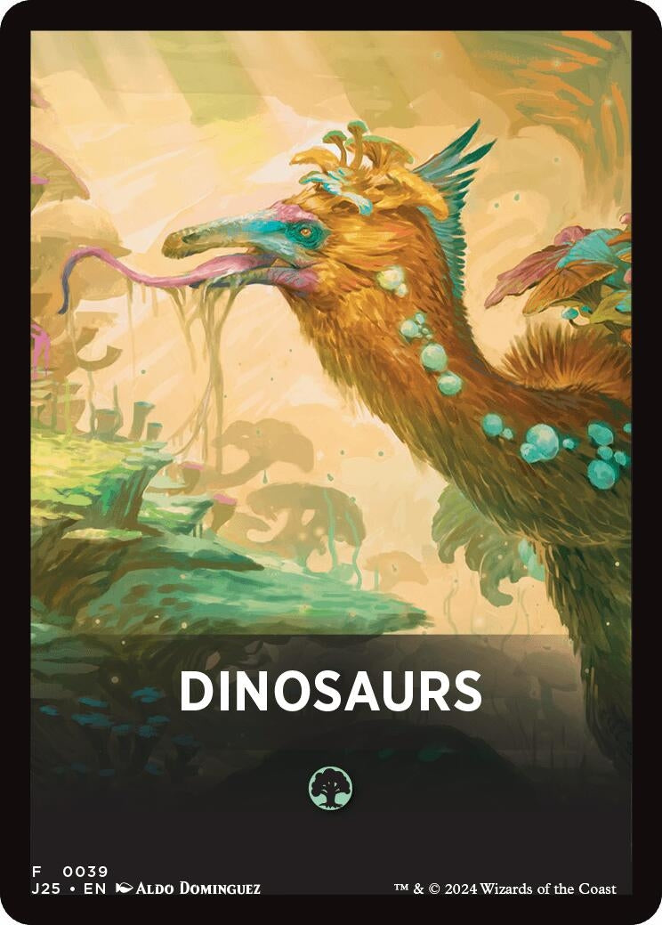 Dinosaurs Theme Card (39) (Foundations Jumpstart)