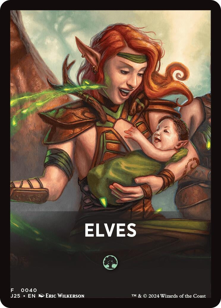 Elves Theme Card (40) (Foundations Jumpstart)