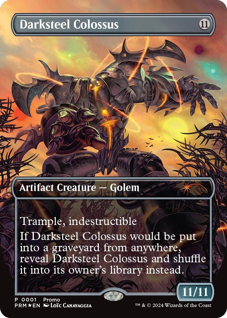 Darksteel Colossus (1) (Unique and Miscellaneous Promos)
