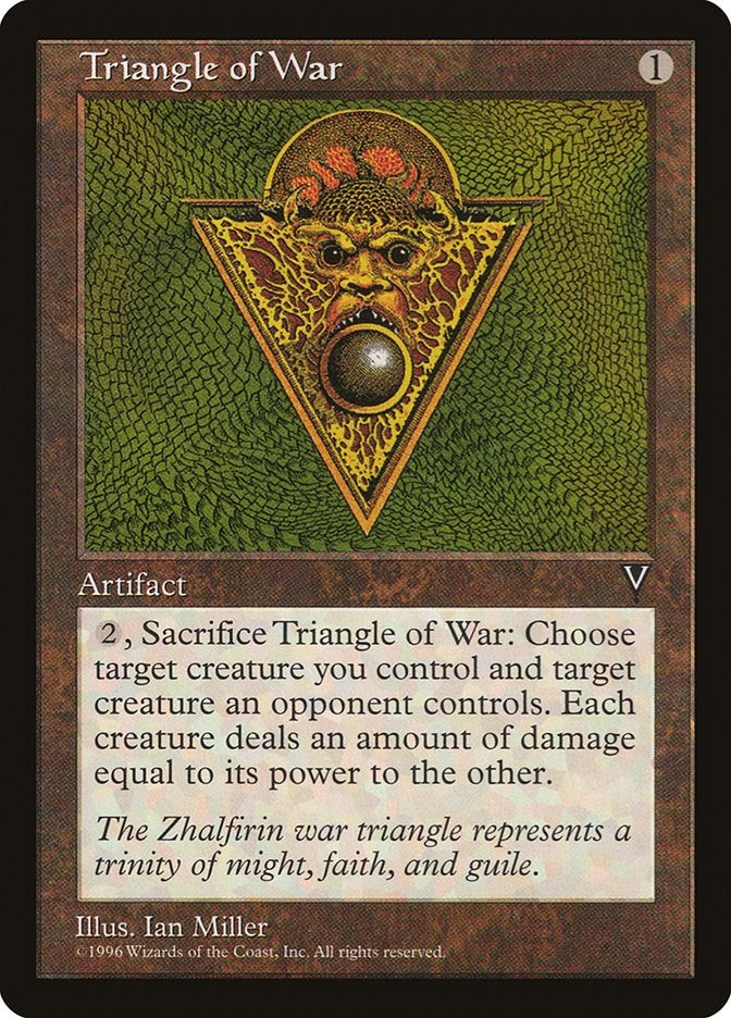 Image for Triangle of War - Magic: The Gathering