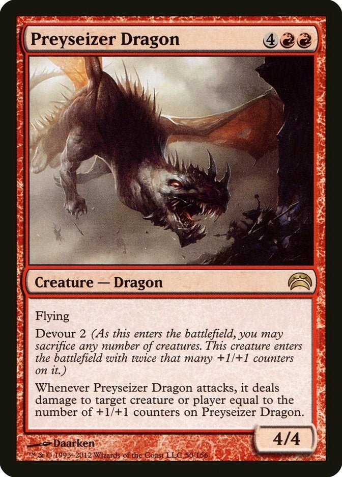 Preyseizer Dragon (50) (Planechase 2012)