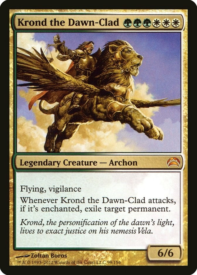 Krond the Dawn-Clad (99) (Planechase 2012)