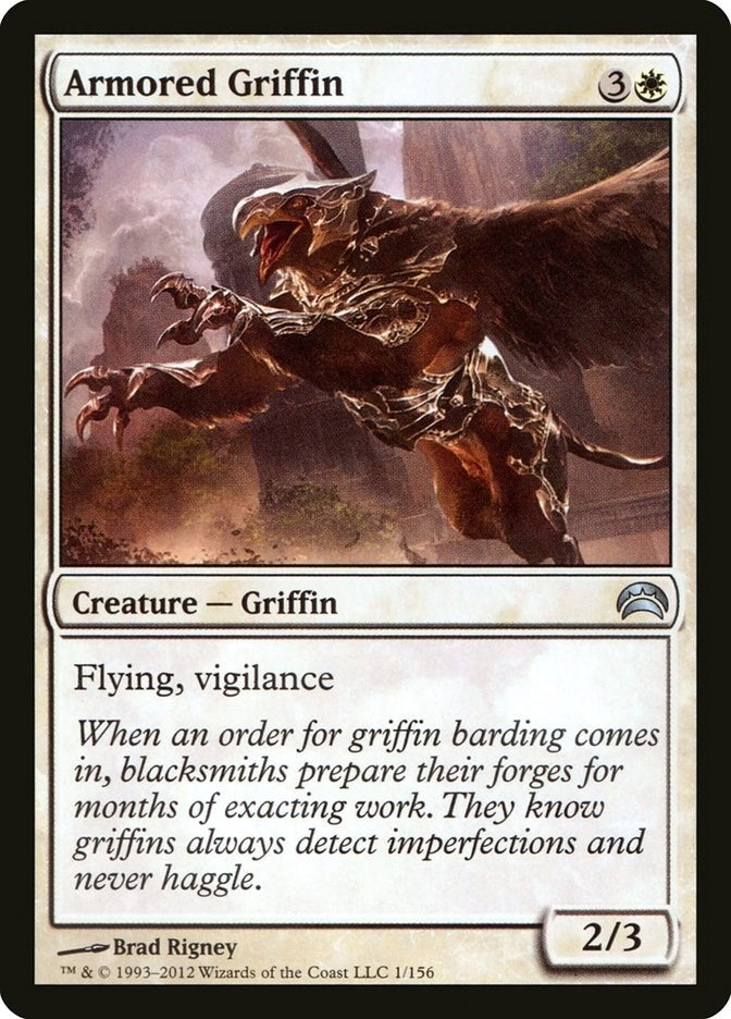 Armored Griffin (1) (Planechase 2012)