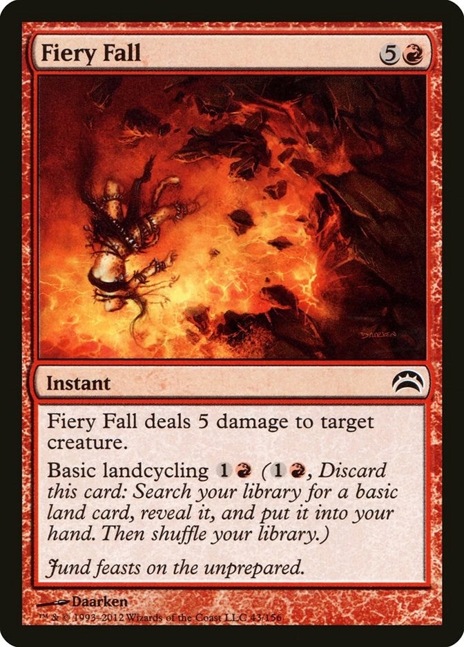 Fiery Fall (43) (Planechase 2012)
