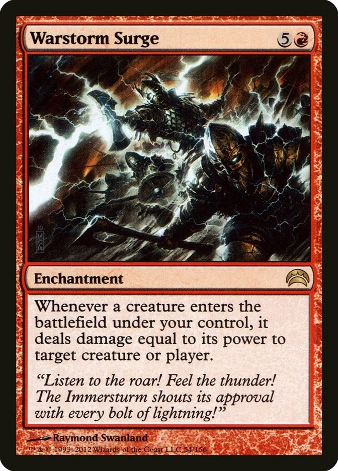 Warstorm Surge (54) (Planechase 2012)
