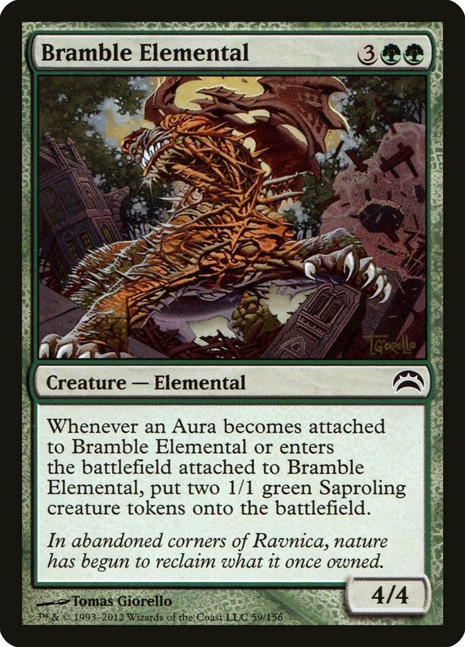 Bramble Elemental (59) (Planechase 2012)