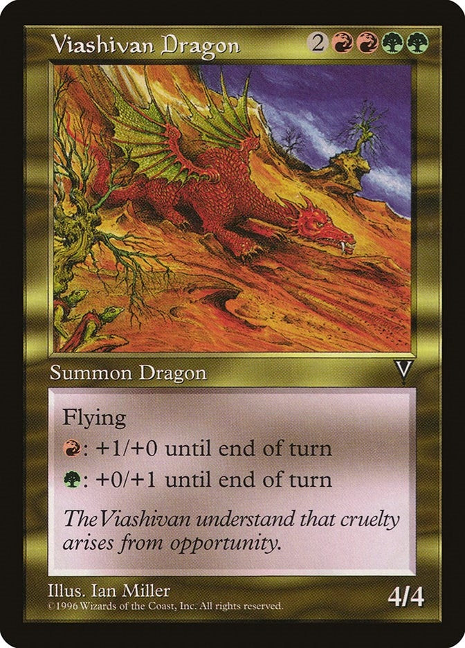 Image for Viashivan Dragon - Magic: The Gathering