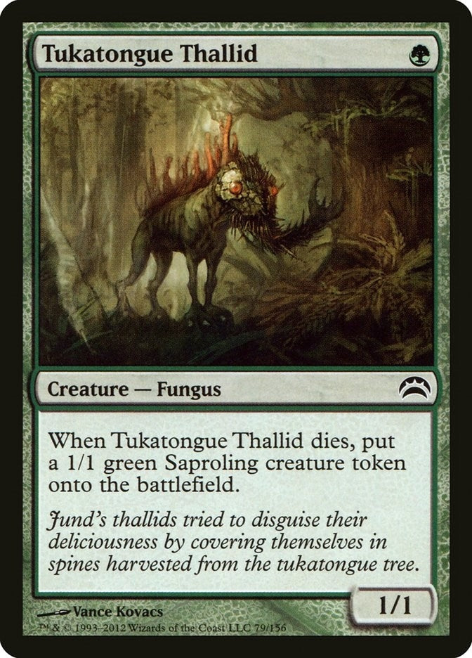 Image for Tukatongue Thallid (79) - Magic: The Gathering