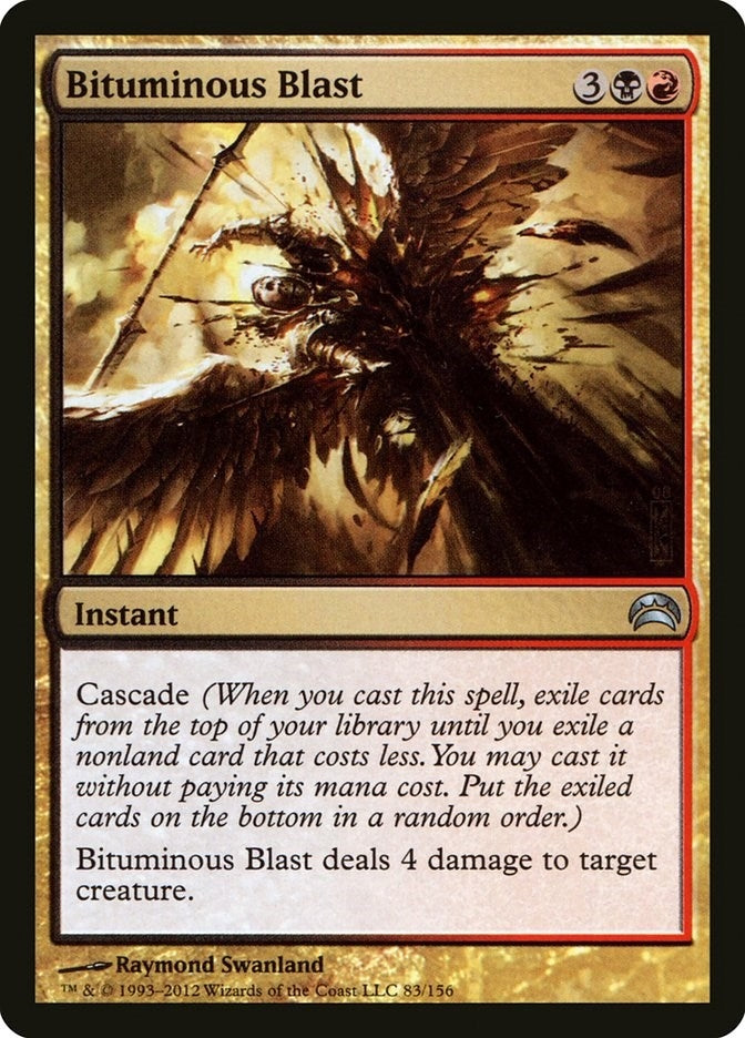 Bituminous Blast (83) (Planechase 2012)