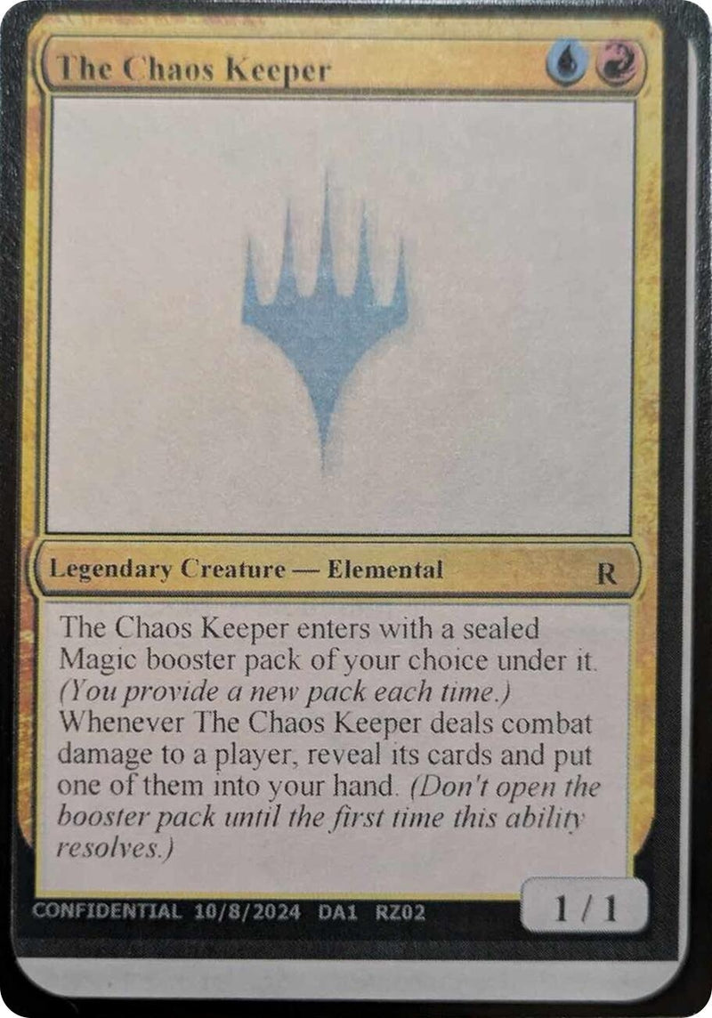 The Chaos Keeper (Un-Known Event Playtest Cards)