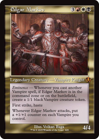 Edgar Markov (Retro Frame) (428) (Innistrad Remastered)