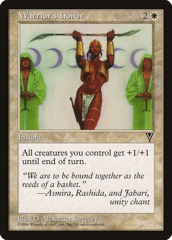 Warrior's Honor (Visions)