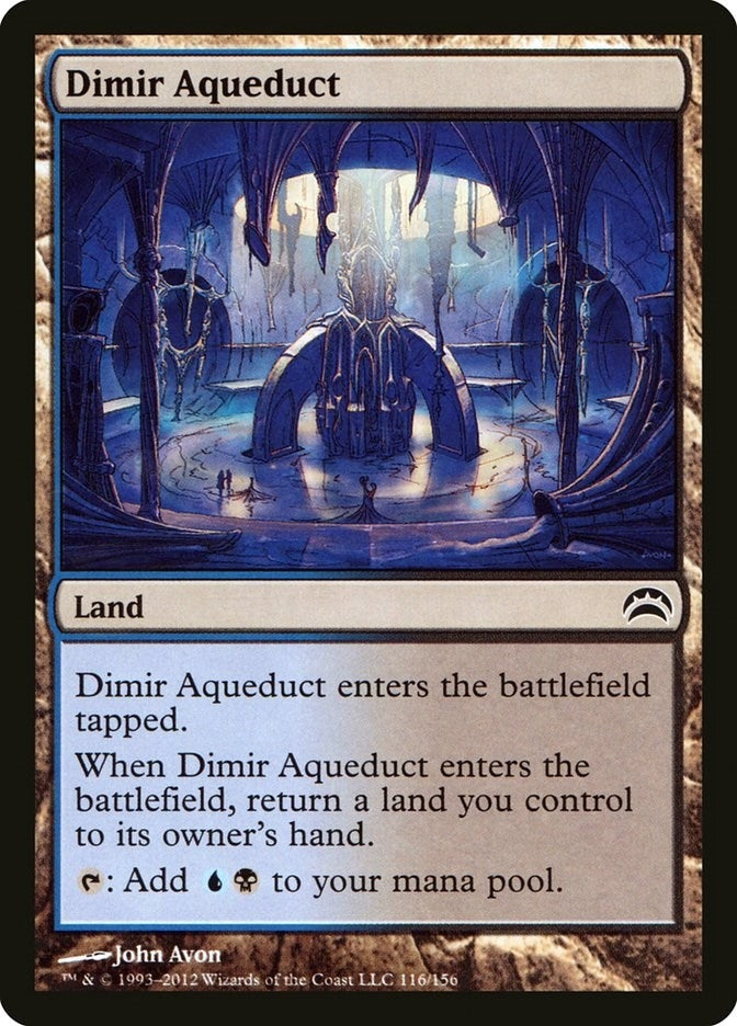 Dimir Aqueduct (116) (Planechase 2012)