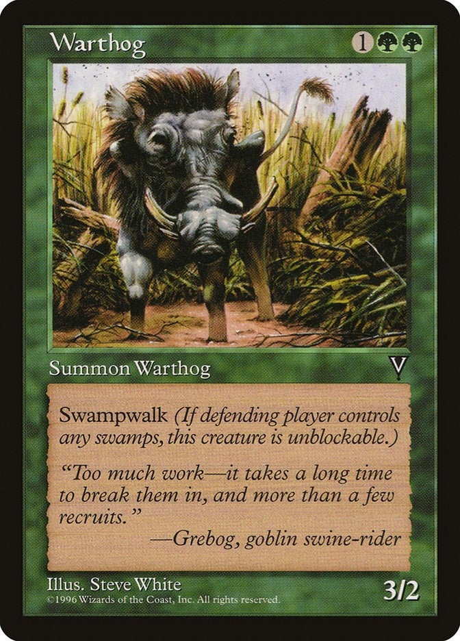 Image for Warthog - Magic: The Gathering