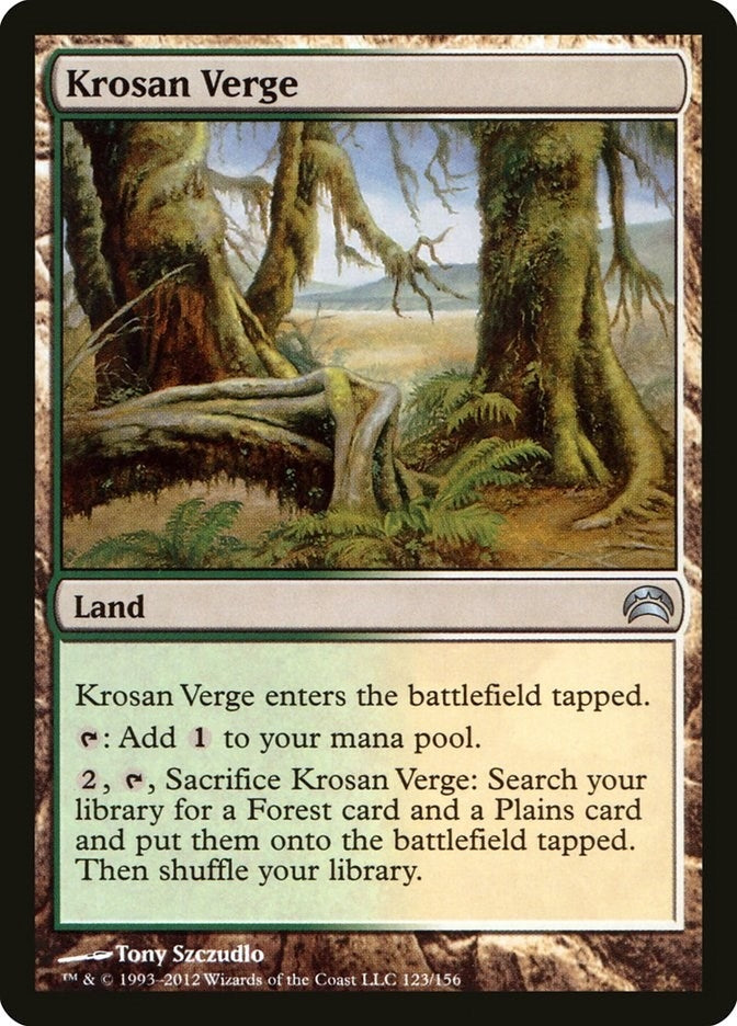 Krosan Verge (123) (Planechase 2012)