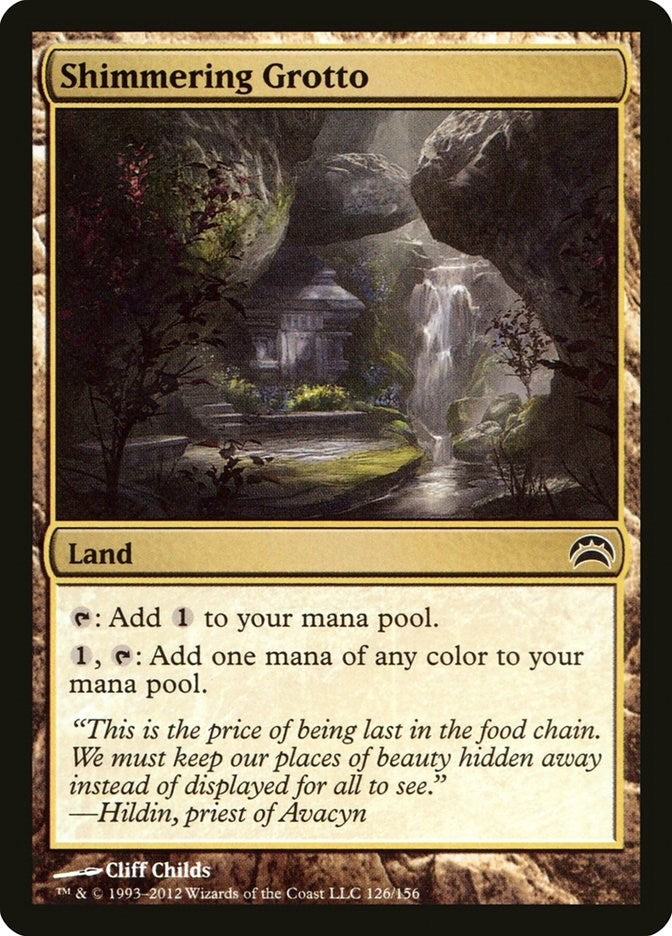Shimmering Grotto (126) (Planechase 2012)