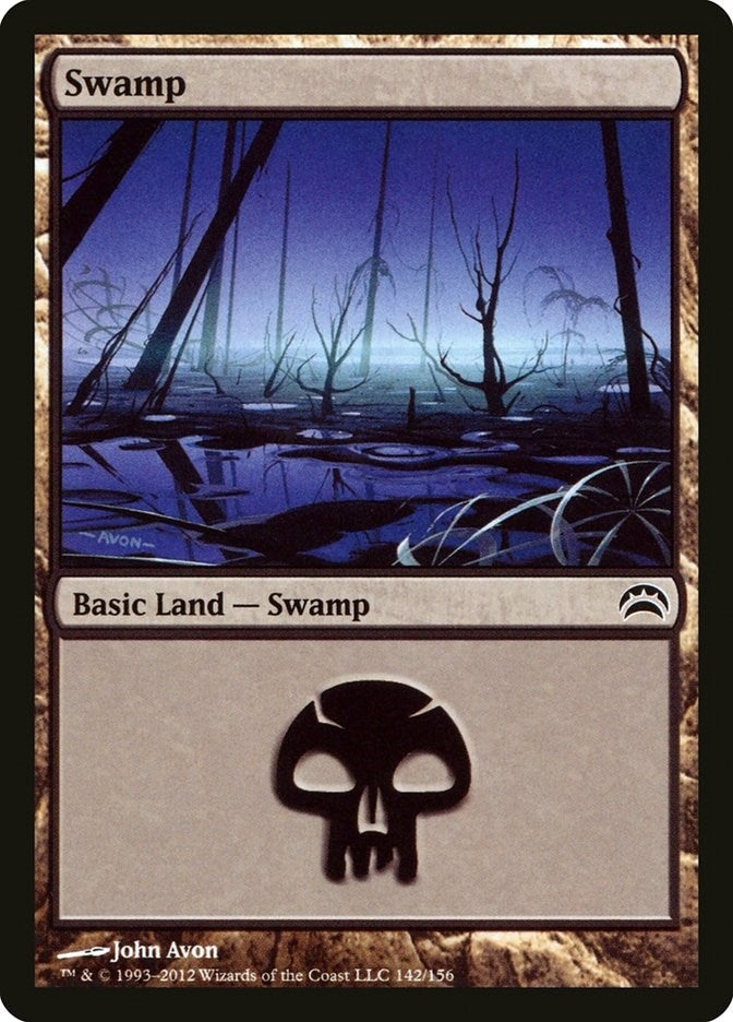Swamp (142) (142) (Planechase 2012)