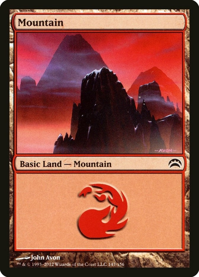 Mountain (147) (147) (Planechase 2012)
