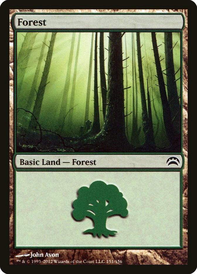 Forest (151) (151) (Planechase 2012)