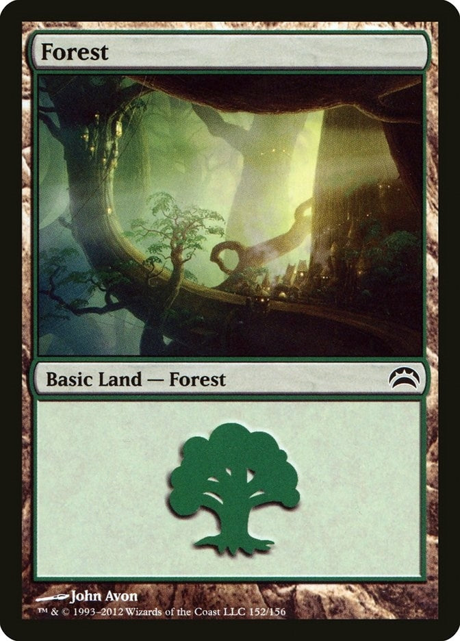Forest (152) (152) (Planechase 2012)