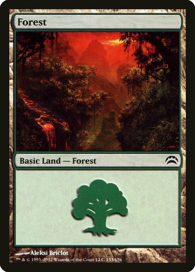 Forest (153) (153) (Planechase 2012)
