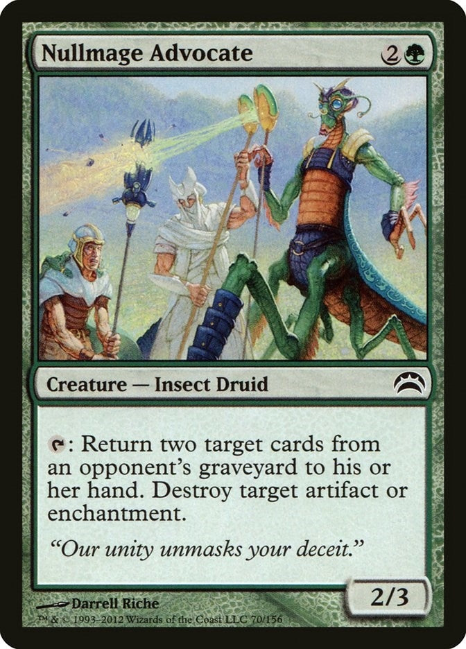 Nullmage Advocate (70) (Planechase 2012)