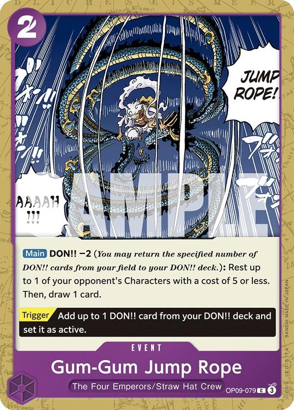 Image for Gum-Gum Jump Rope (OP09-079) (Emperors in the New World) - One Piece Card Game