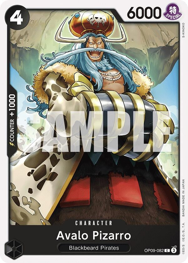 Image for Avalo Pizarro (OP09-082) (Emperors in the New World) - One Piece Card Game