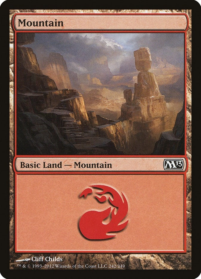 Mountain (242) (242) (Magic 2013 (M13))