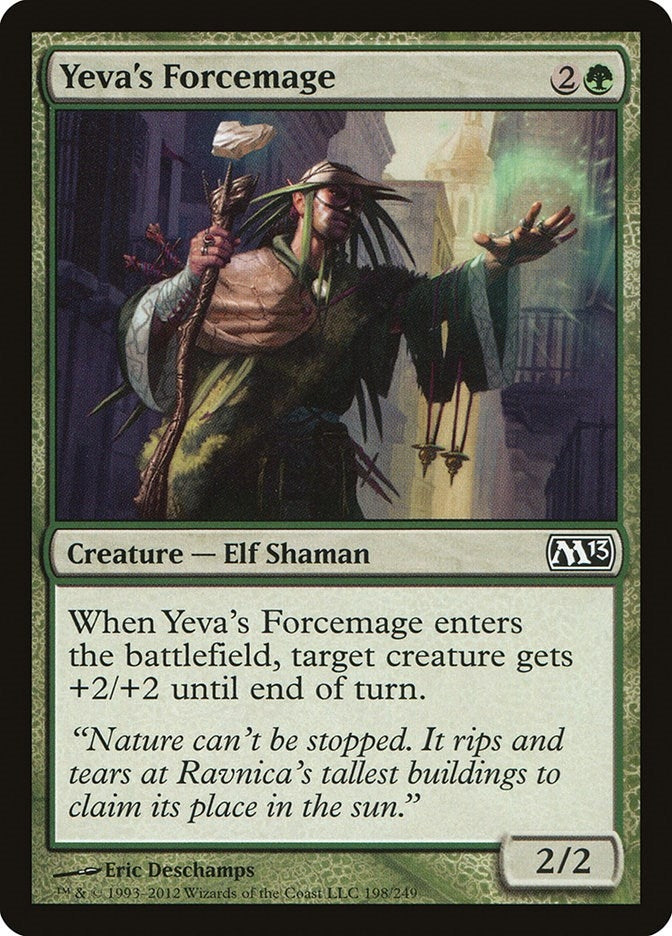 Image for Yeva's Forcemage (198) - Magic: The Gathering