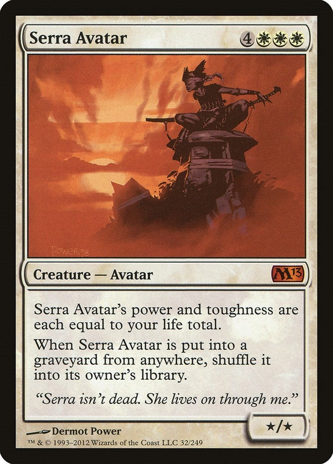 Serra Avatar (32) (Magic 2013 (M13))