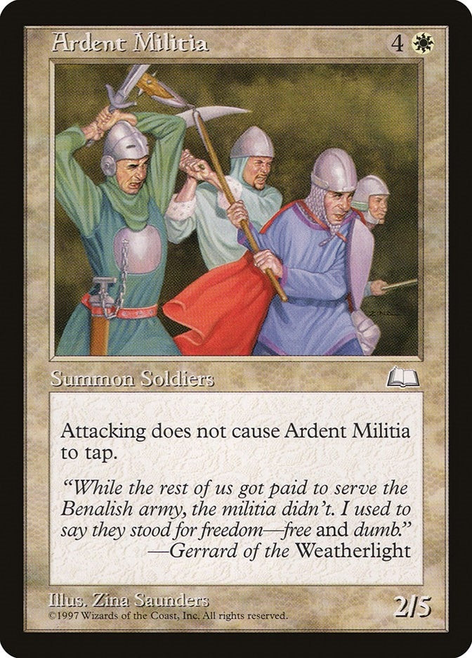 Ardent Militia (Weatherlight)