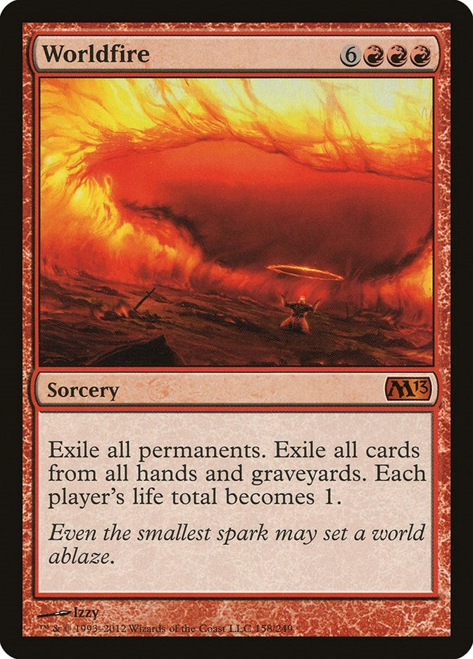 Image for Worldfire (158) - Magic: The Gathering